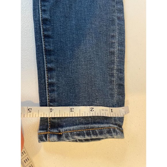 J. Crew Womens Jeans Mercantile Skinny Leg Mid Rise Medium Wash Blue Size W28 - Picture 7 of 9